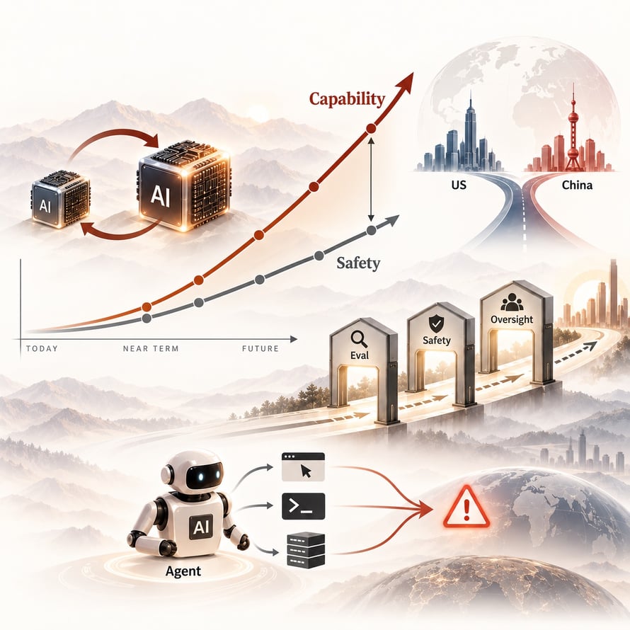 AI Capability vs Safety Gap Over Time