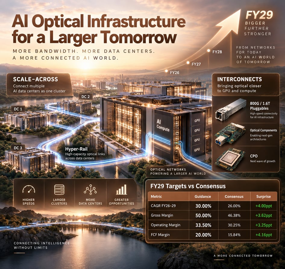 Ciena FY29 Optical Infrastructure Targets